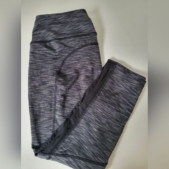 Avia Dark Gray Workout Leggings - Picture 1 of 4